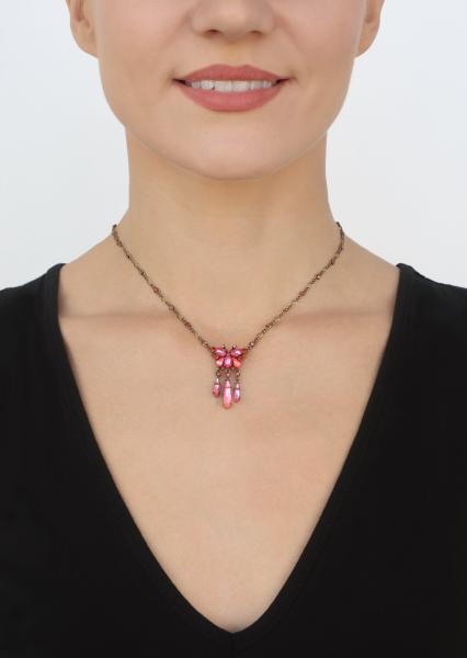 red - Butterfly Dance - Konplott necklace